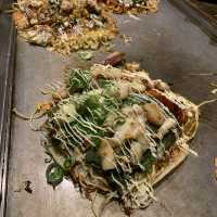 Authentic Okonomiyaki experience in Hiroshima 