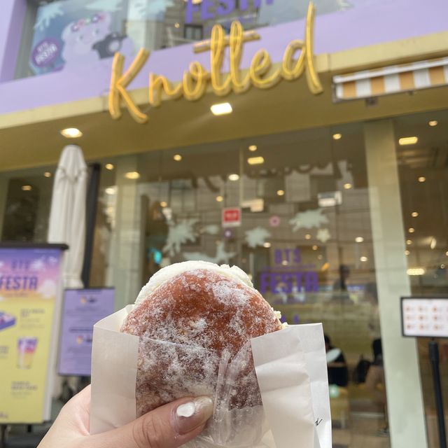 【ソウル】人気のknottedのドーナツ🍩