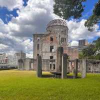 Hiroshima Peace Park, a beautiful tribute.