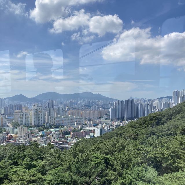 ［釜山］一小時來回快閃登山～金剛山纜車之旅