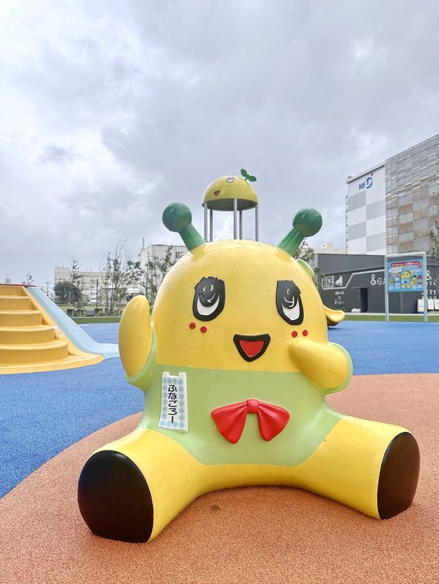 日本最狂吉祥物主題公園🍐🛝