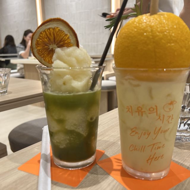 又一城新開柑橘主題Cafe