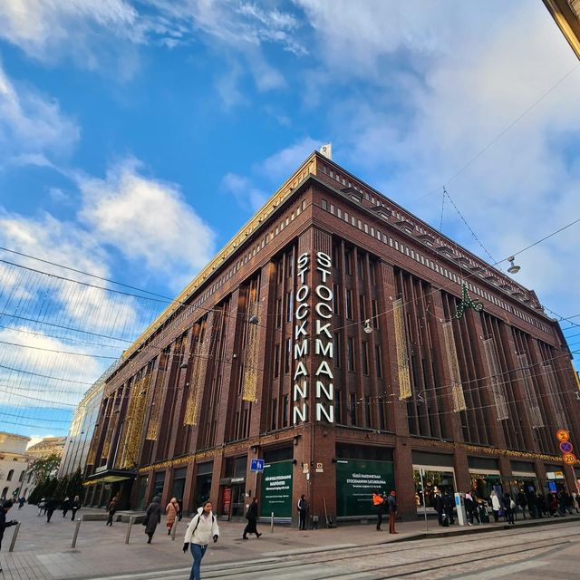 Wonderful day in Helsinki Finland