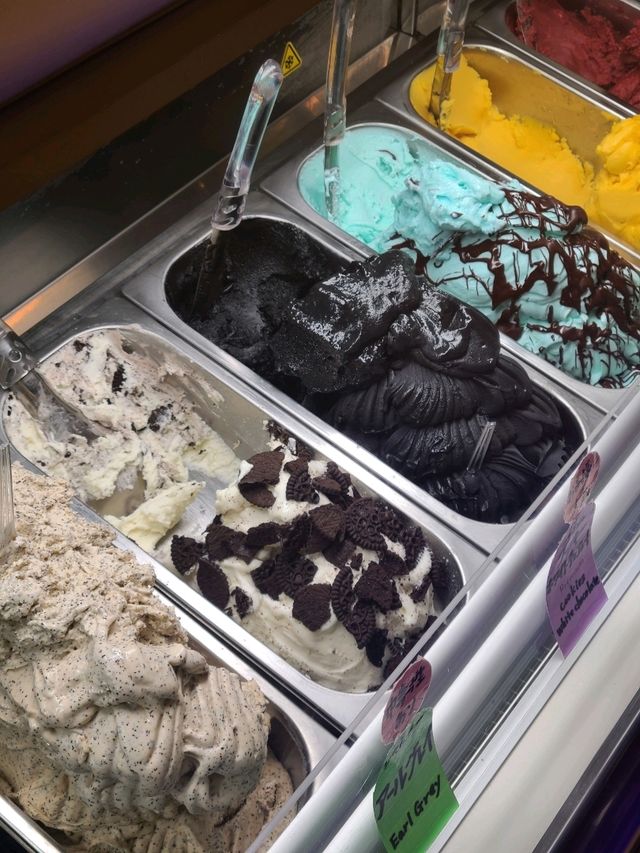 リゾナーレ八ヶ岳内のジェラート屋