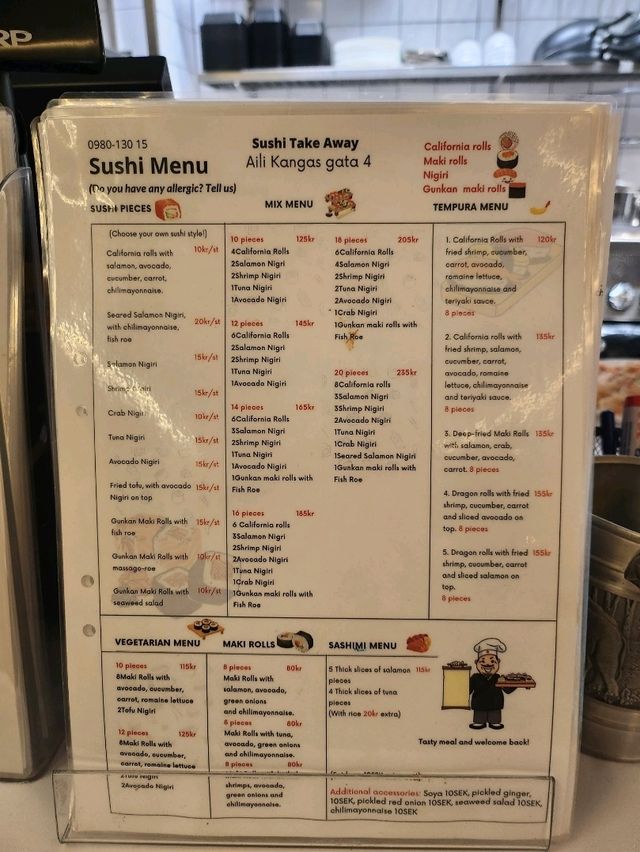 🍣SushiTakeAway by KhonThai in Kiruna,Sweden