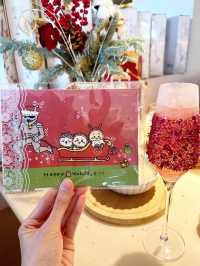 聖誕節去左銅鑼灣呢間以花入饌既餐廳慶祝🌸