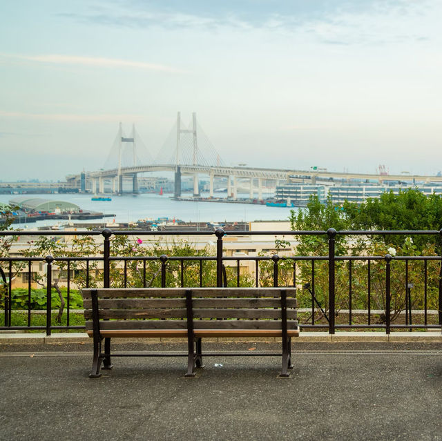 Yokohama View from the park