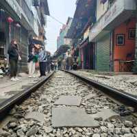 Hanoi's Most Popular Train Street