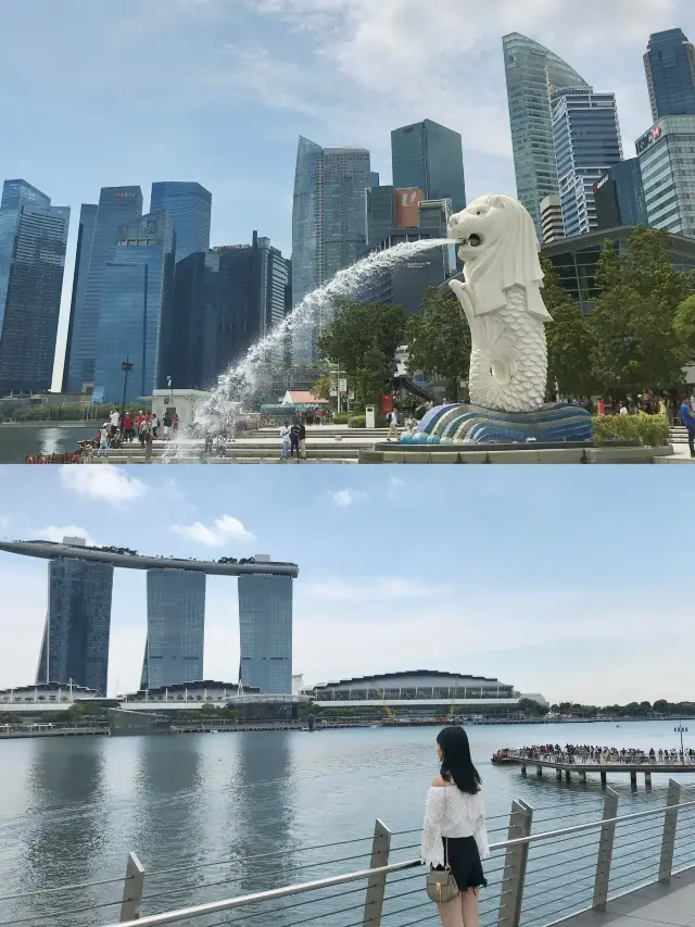 新加坡必去景點之一-魚尾獅公園