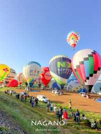 【長野/佐久】県下最大級の熱気球大会🎈一斉に飛ぶ瞬間は感動！