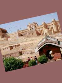 Jaipur齋浦爾旅遊，琥珀堡為奇幻魅力