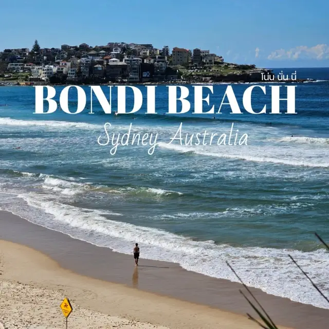 來到雪梨一定要來邦迪海灘 
