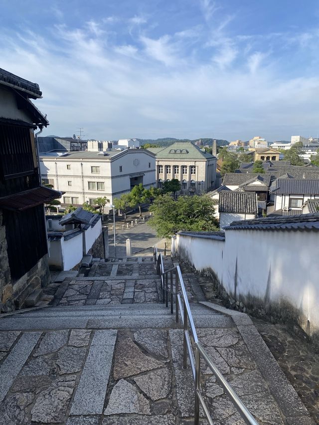 【倉敷】観龍寺からの眺めはこんな感じ