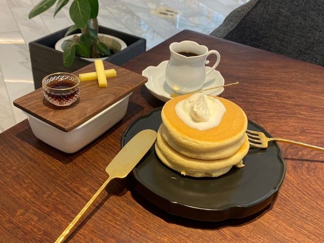 【福岡カフェ】北海道小麦にこだわったふわふわパンケーキ