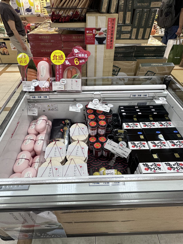 【福岡観光/お土産】博多駅のお土産ショップ