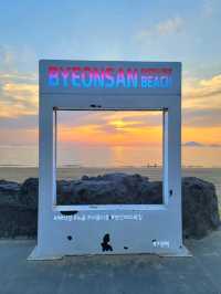 눈물날것같던 서해안 변산해변 일몰🌅