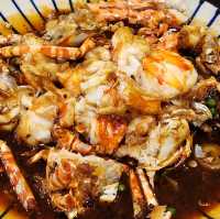 다낭 한국 소주와 해물라면을 파는 해산물 맛집