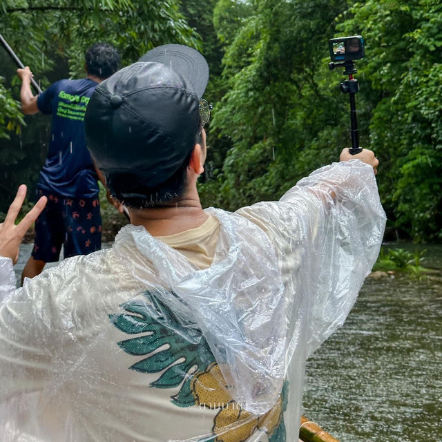 เที่ยวหน้าฝน ที่พังงา 🌧️ ล่องแพไม้ไผ่วังเคียงคู่ 
