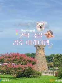 강아지도 아이도 모두가 만족스러울 경주 2박 3일 애개여행💗 