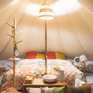 [อัญมณีที่ซ่อนอยู่] กางเต็นท์แบบหรูหราในเมืองที่มีดวงดาวตก! - - ให้ท้องฟ้าเต็มไปด้วยดวงดาวเป็นของคุณคนเดียว✨