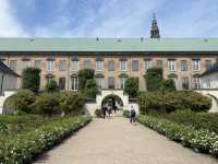 Royal Danish Library Park In Copenhagen, Denmark.