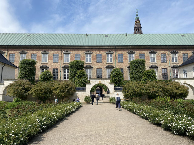 Royal Danish Library Park In Copenhagen, Denmark.