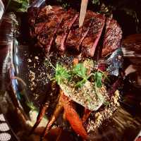 我的完美生日🎂在Grand Hyatt 的Steak House