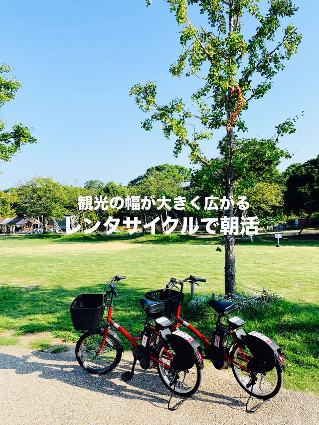 【大阪府:通天閣】観光の幅が大きく広がるレンタサイクル！
