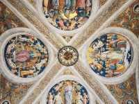 Of ancient city and ceiling frescoes