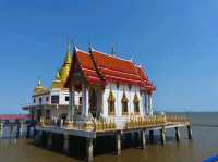 วัดหงษ์ทอง วัดชายทะเลบางปะกง 🚤🌊