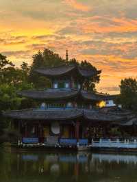 The Best Sunset in Lijiang 