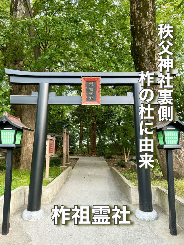 【埼玉県】秩父神社の裏側にある「柞の杜」が由来