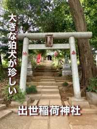 【東京都】大きな狛犬が珍しい神社