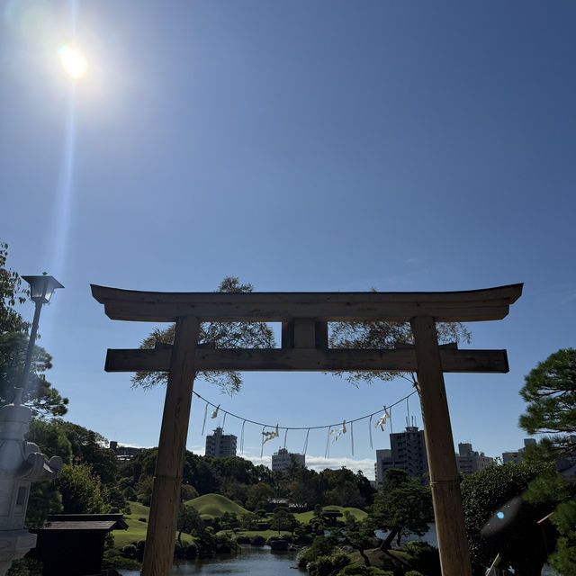 熊本市內景點 小富士山🗻日式庭院 水前寺成趣園🌳