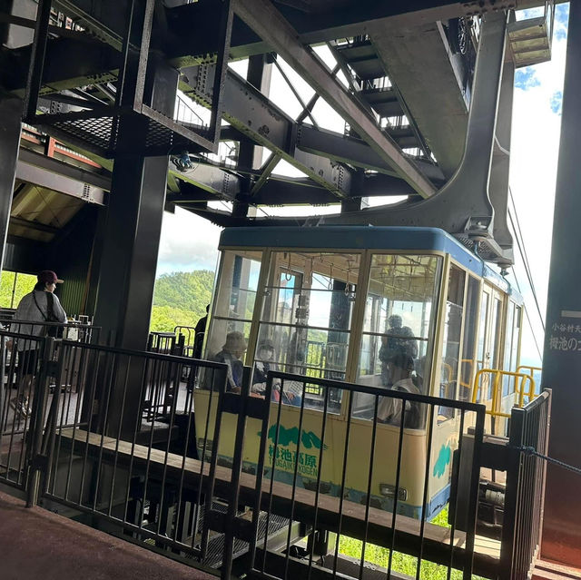 日本白馬栂池高原纜車