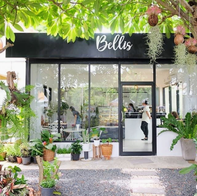Bellis cafe ~ ร้านกาแฟในสวน