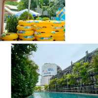 Pororo水上樂園-可愛企鵝為主題，水上設施外，更可一齊互動