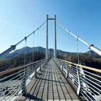 Pocheon Hantangang River Sky Bridge: A Scenic Walk Above the River 🇰🇷