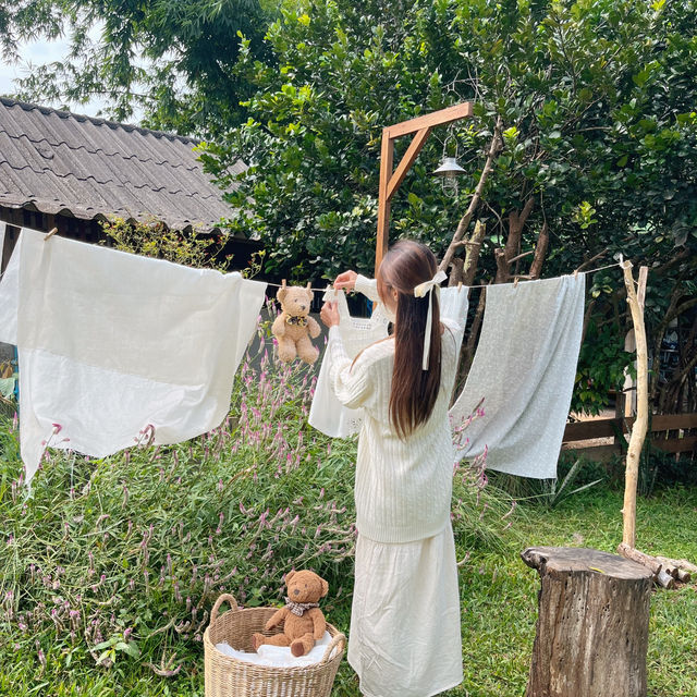 คาเฟ่สุดคิ้วท์ที่เชียงราย 🧺🌼Vanilla cabin