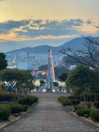 돌산대교를 한눈에 바라볼 수 있는 일몰 스팟🌅🤍