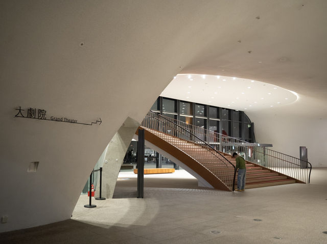 台湾台中の国家歌劇院の建築美🎭✨