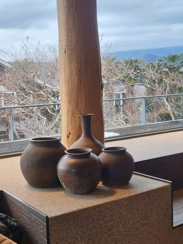 정원 산책을 함께할수 있는 카페 숨도 