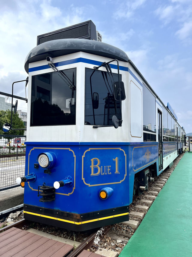 🔆부산 : 바다를 보며 달리는 바다열차 “블루라인파크”🚋