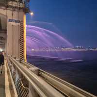 盤浦大橋 月光虹噴水 