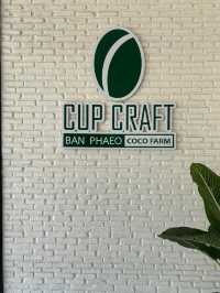 CUPCRAFT คาเฟ่บ้านแพ้ว สมุทรสาคร 