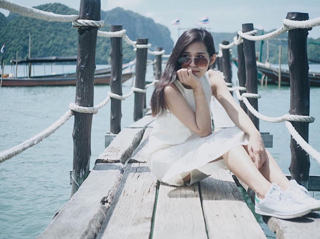 ชมวิว สะพานไม้อ่าวเตล็ด 