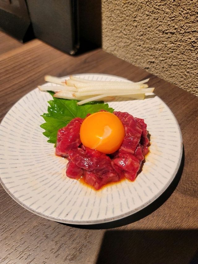 東京好吃和牛刺生、和牛雞蛋刺生，你還不去嗎？
