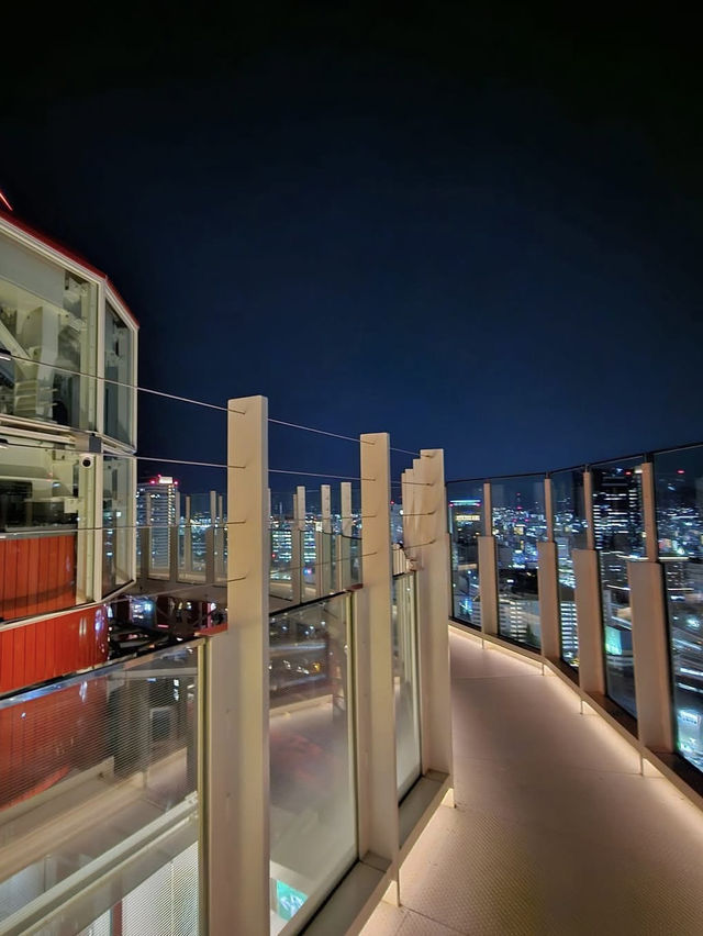 神戶港塔-神戶的地標性建築，日夜擁有不同的美