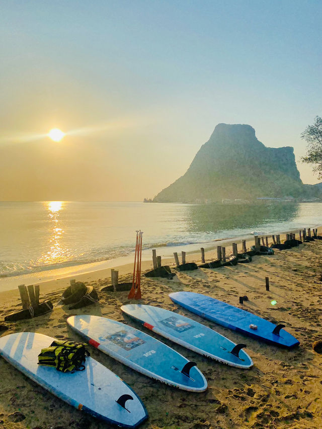 🏄‍♂️ SUP Board ชมวิวทะเลที่อ่าวประจวบคีรีขันธ์