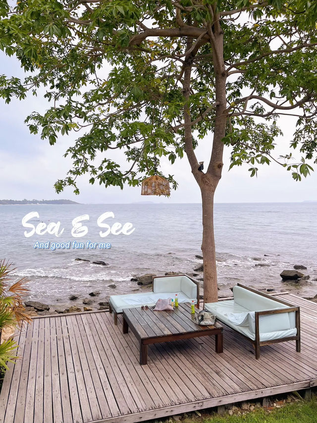 Cafe’ ใดเปิงใจบนเกาะเสม็ด
